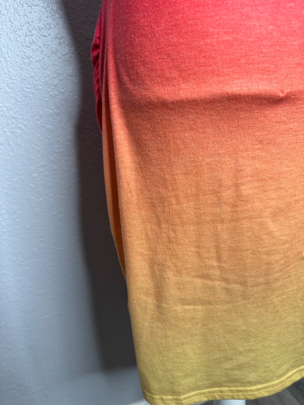 Sleeveless Hollow out Twist Bodycon Dress Ombre Rainbow XL casual or nightlife - Picture 9 of 13